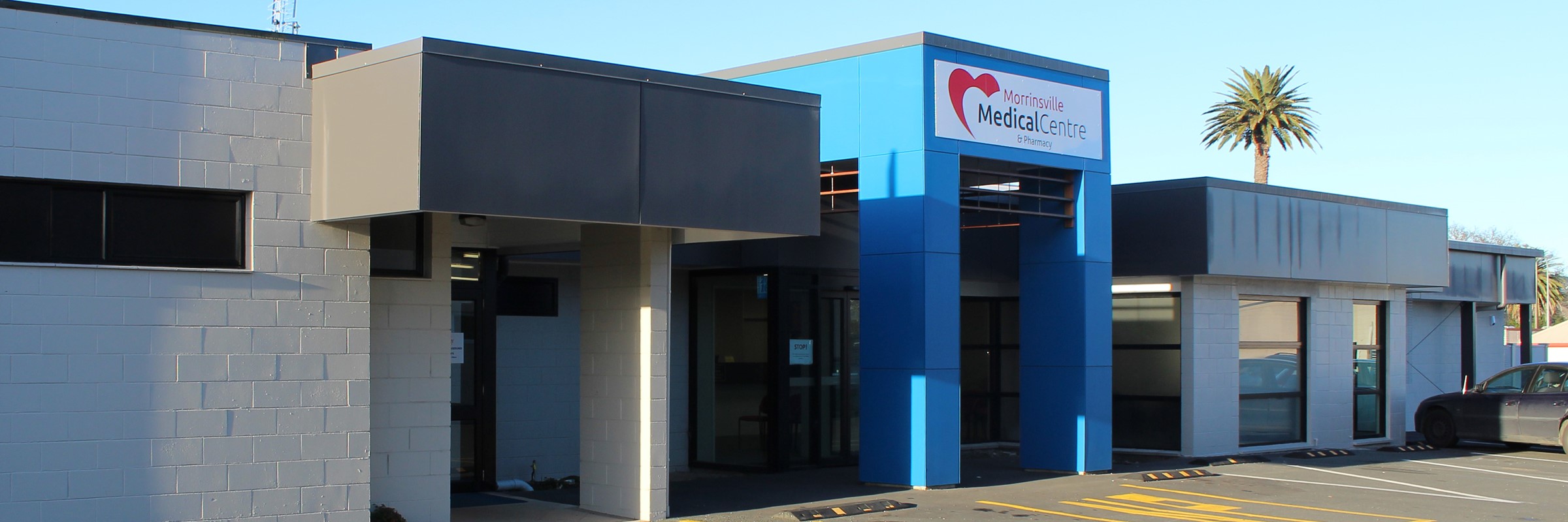 Morrinsville Medical Centre Entrance
